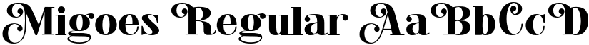 Migoes Regular font