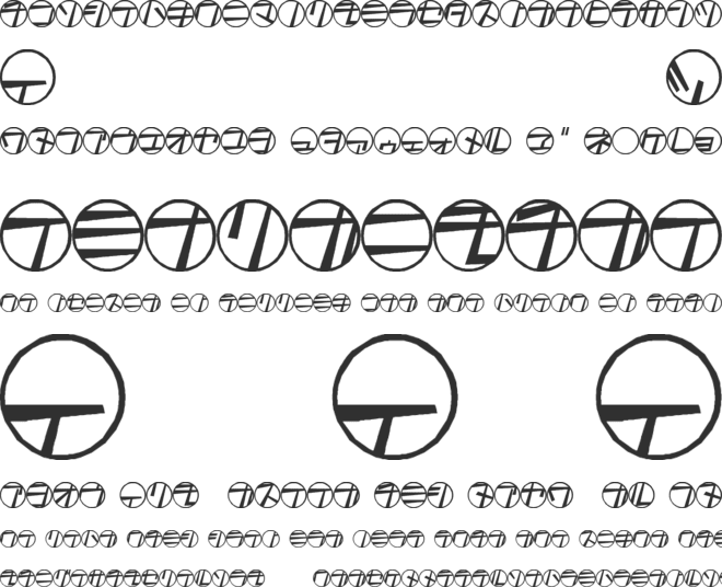 Tamio QN6 font preview