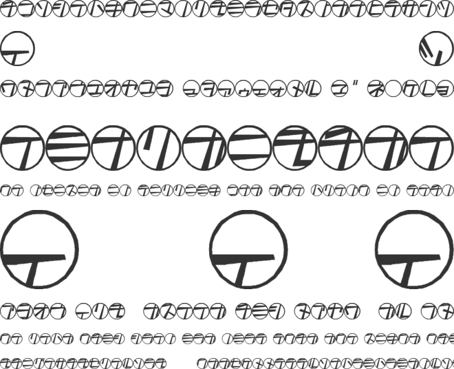 Tamio QN6 font preview