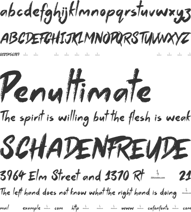 Love Life font preview