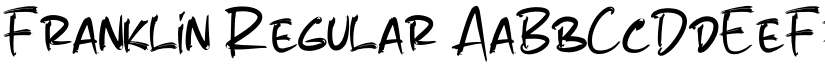 Franklin Regular font