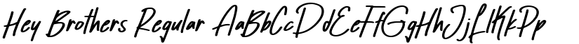 Hey Brothers font download