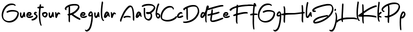 Guestour font download