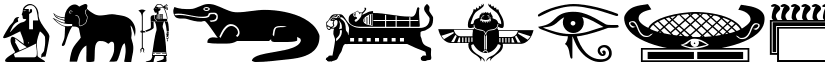 OldEgyptGlyphs font