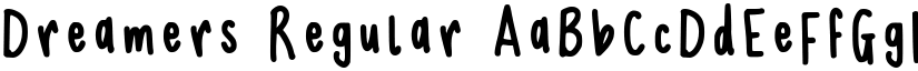 Dreamers font download