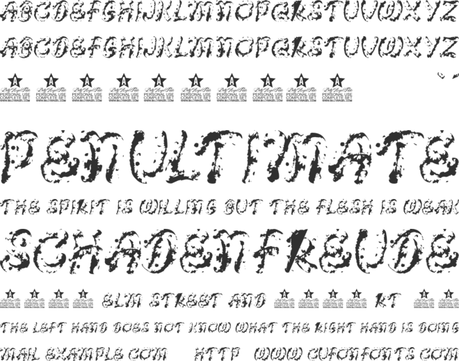 DAISY SCRIPT PERSONAL USE font preview