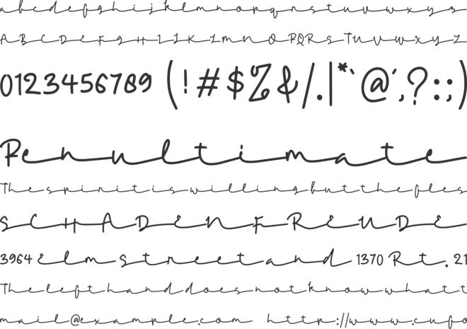 SweetLovelyRainbowOne font preview