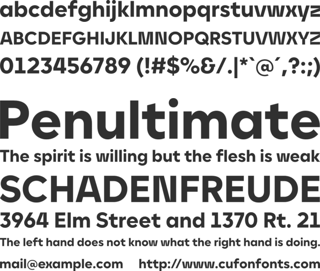 Onry font preview