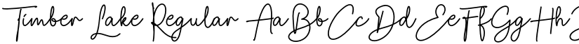 Timber Lake font download
