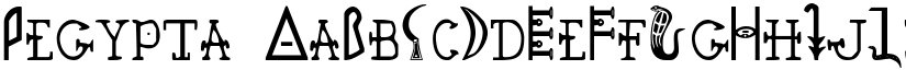 Pegypta font download