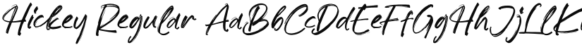 Hickey font download
