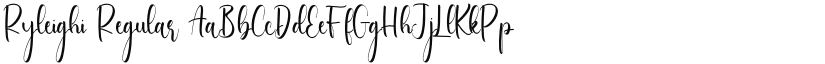 Ryleighi font download