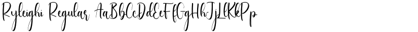 Ryleighi font download