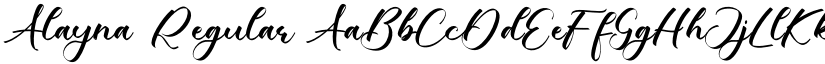 Alayna font download