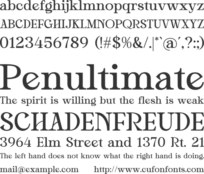 GLOW NIGHT font preview