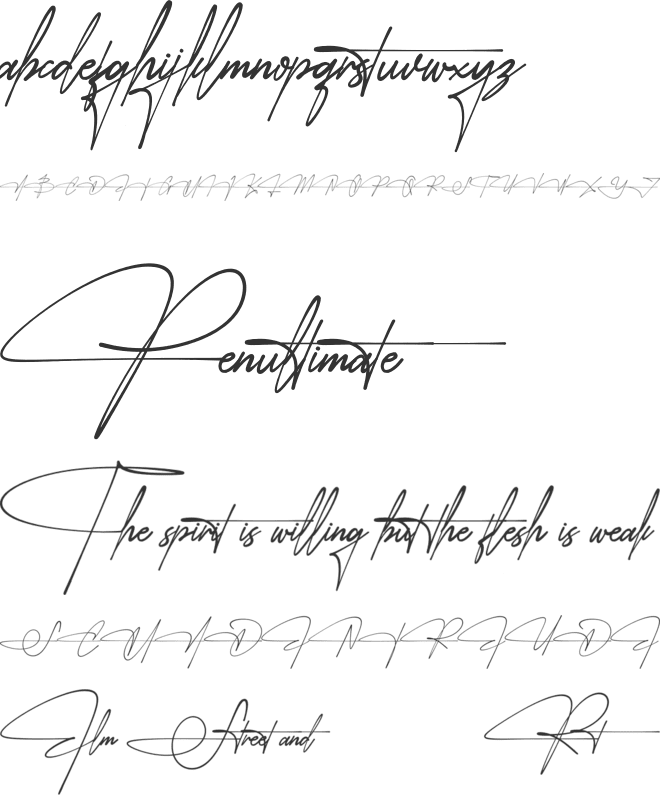 Bastliga One font preview