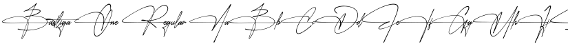 Bastliga One Regular font