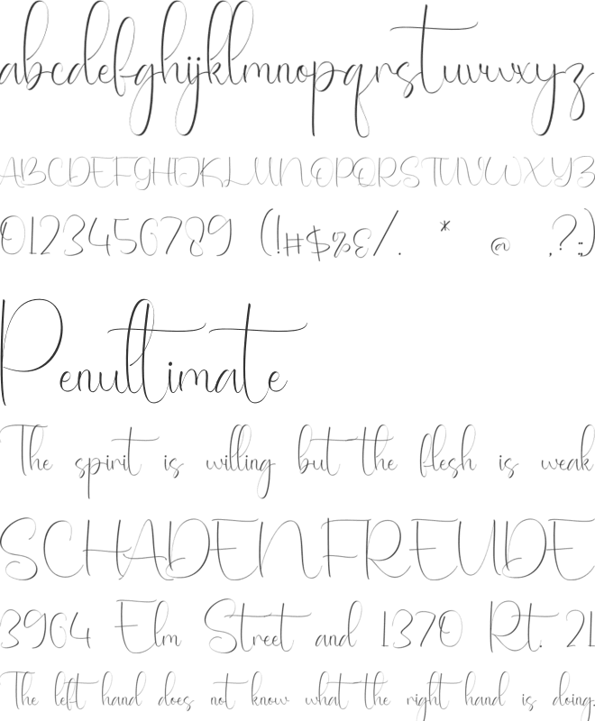 McGrath font preview