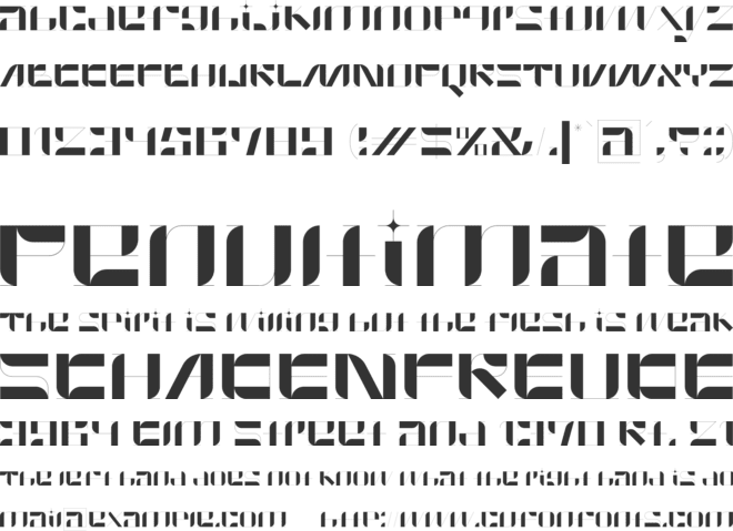 Frankie Friends font preview