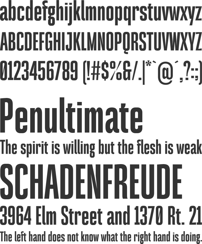 Mouzambik font preview