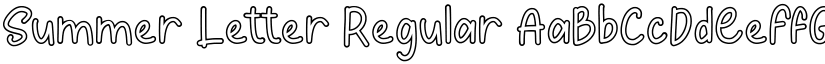 Summer Letter Regular font
