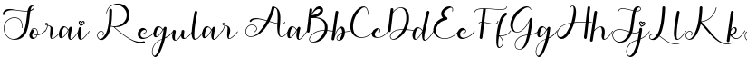 Sorai Regular font
