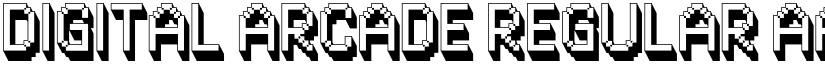 Digital Arcade Regular font