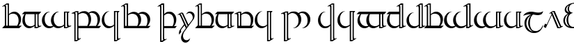 Tengwar Quenya 2 font