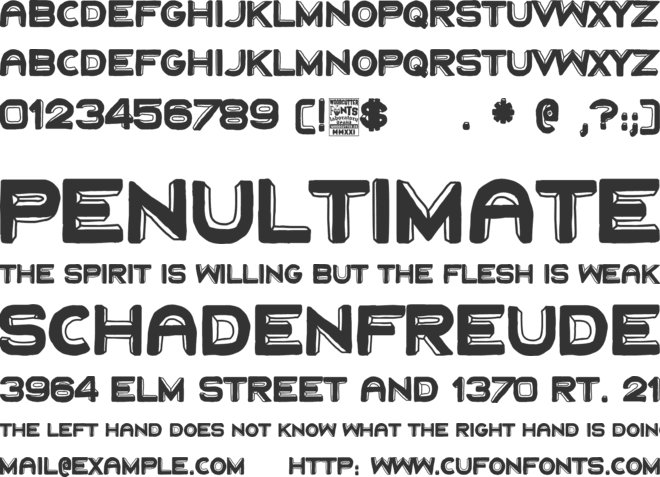 Sodomitas Club font preview