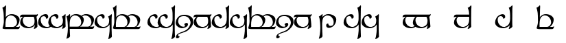 Tengwar Sindarin 1 font