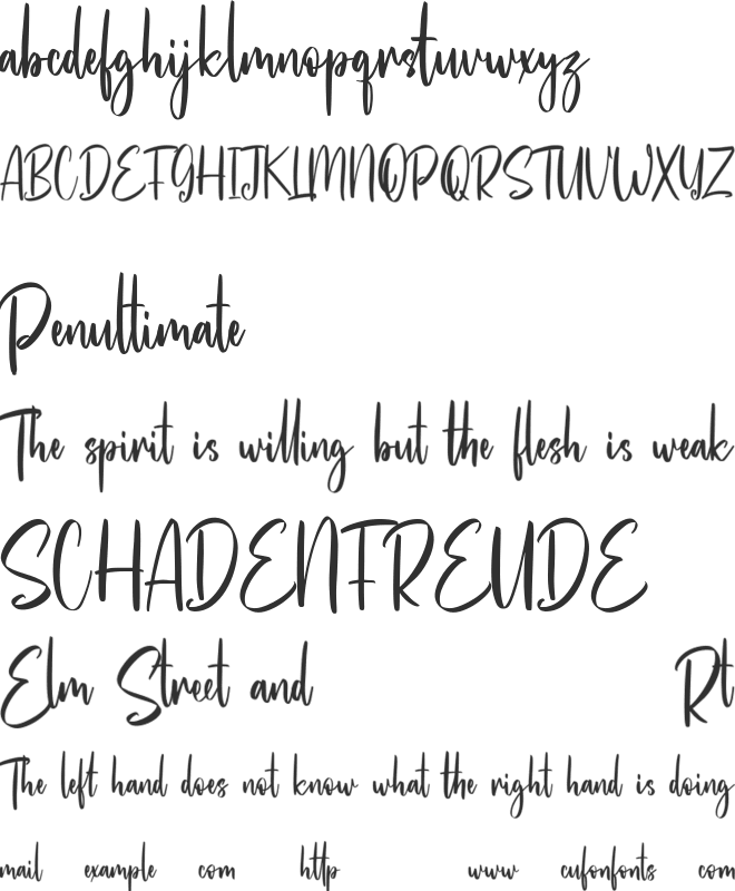 Hunnyflash Free font preview