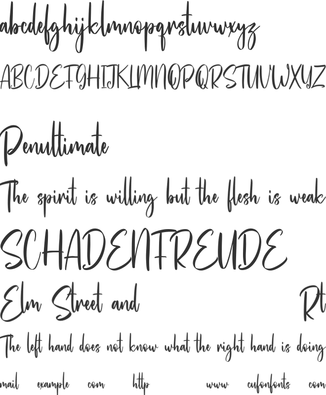 Hunnyflash Free font preview