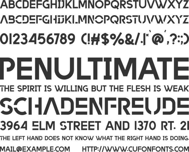 HAKSEN font preview