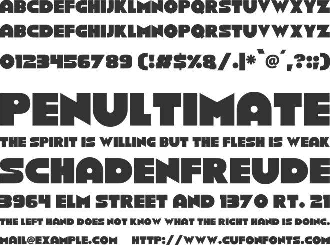 Bananas Font font preview