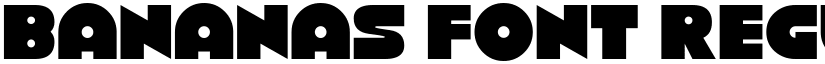 Bananas Font Regular font