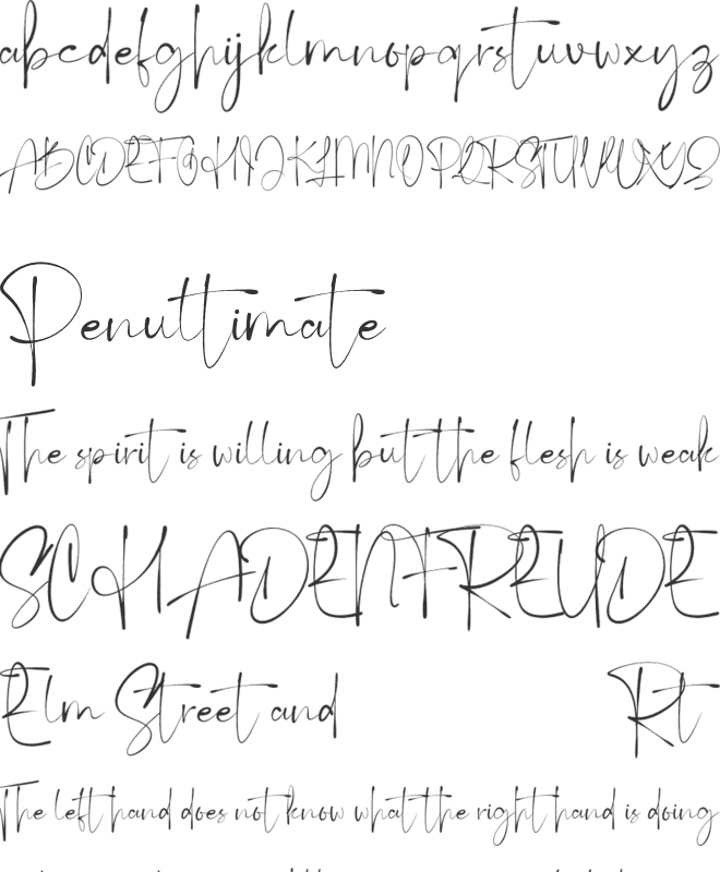 Ballonest font preview