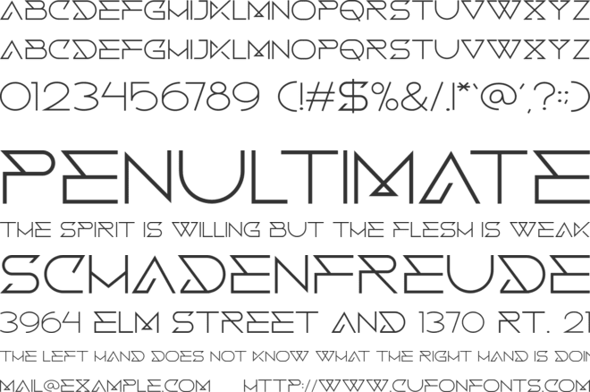 Kapiler font preview