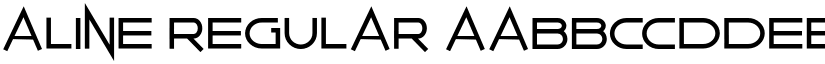 Aline Regular font