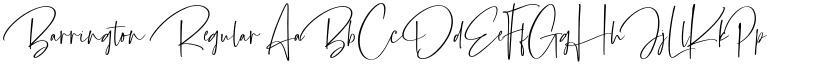 Barrington font download