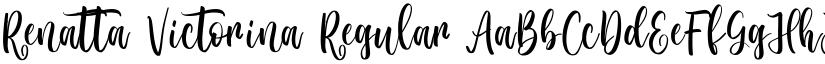 Renatta Victorina Regular font