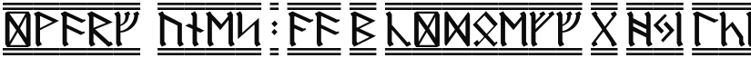 Dwarf Runes 2 font