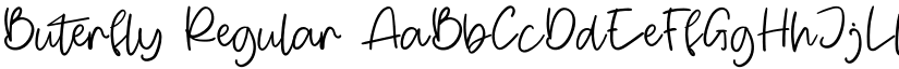 Buterfly font download
