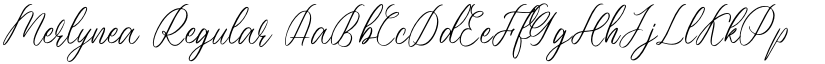 Merlynea font download