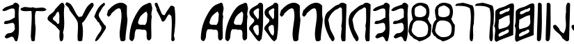 Etruscan font