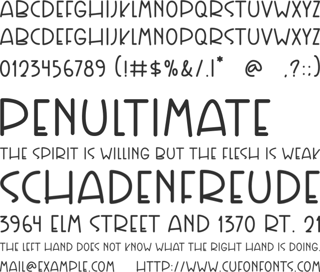 HEllo Brader font preview