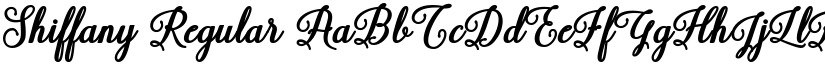 Shiffany font download