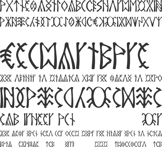 Csenge font preview