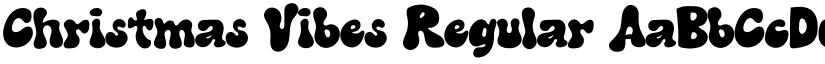 Christmas Vibes Regular font