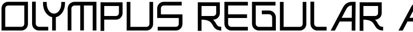 Olympus Regular font