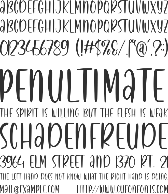 Smith Cyclops font preview